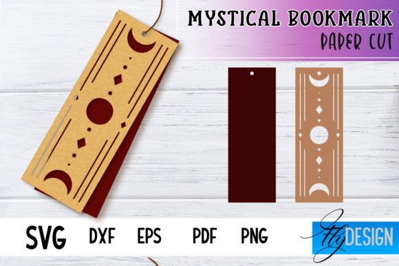 Download Mystical Bookmark SVG | Witchy Bookmark - Bookmark svg Collection
