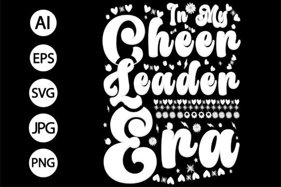 Download In My Cheer Leader Era Retro Wavy Svg - Premium Resources