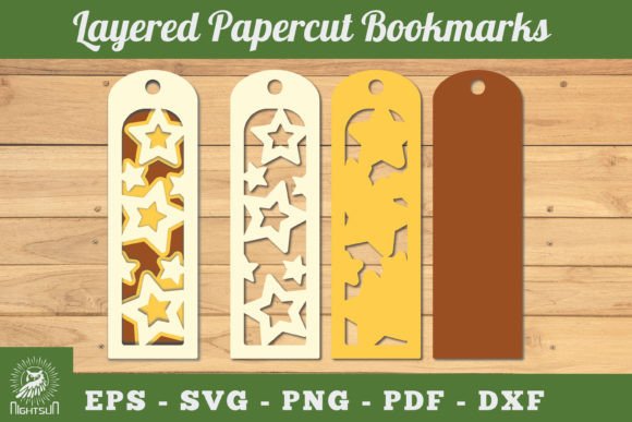 Download Stars Bookmark SVG - Bookmark svg Collection