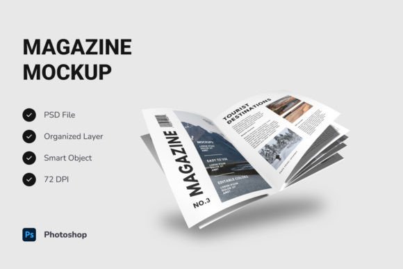 Download Magazine Mockup - Magazine mockup Collection