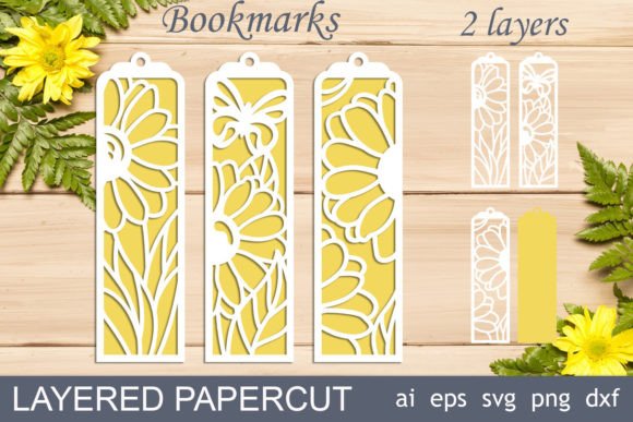 Download Flower Bookmark Svg, Bookmark Floral - Premium Resources