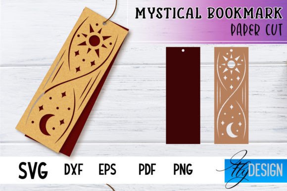 Download Mystical Bookmark SVG | Witchy Bookmark - Bookmark svg Collection