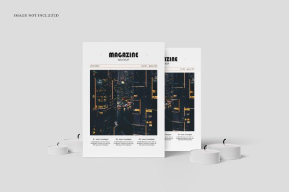 Download Cover Magazine Mockup - Magazine mockup Collection
